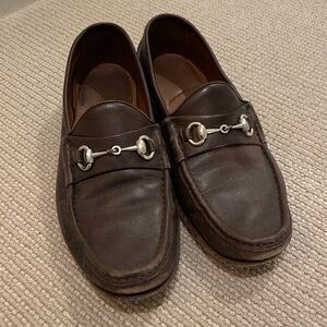 Allen Edmonds Brown Leather Verona II Italian Bit Loafer (Men’s 9)